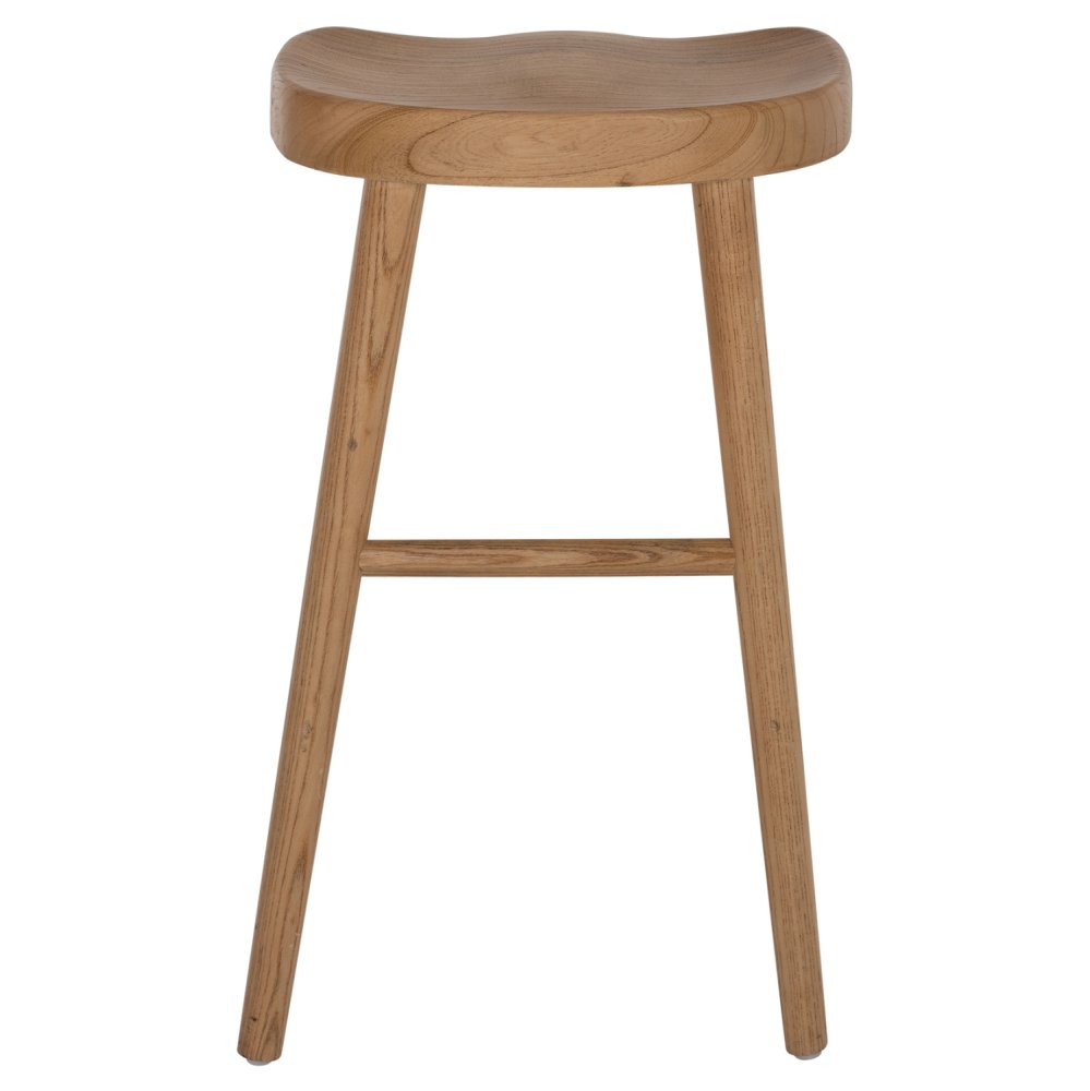 HOCKER AUS NATURHOLZ 40X37X65cm