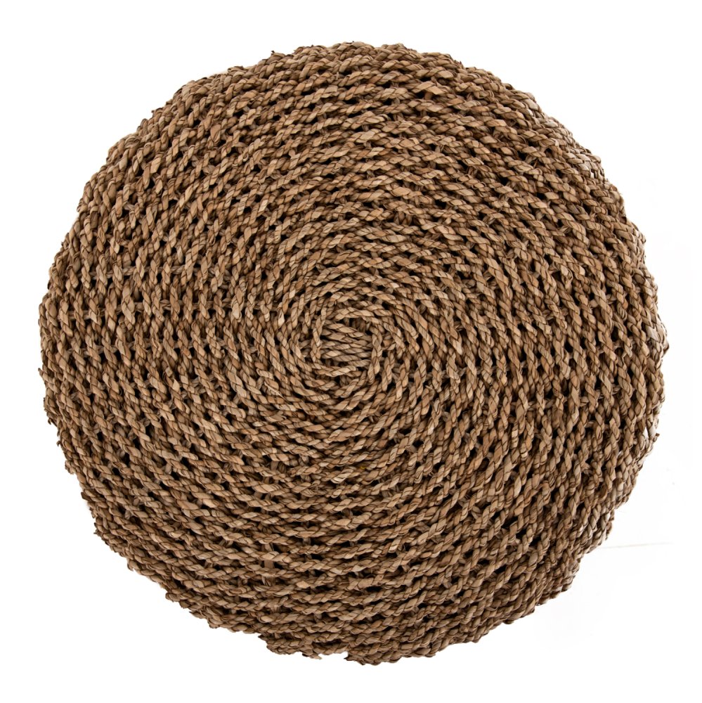 ΣΚΑΜΠΟ BEAM ΞΥΛΟ ΤΕΑΚ ΚΑΙ SEAGRASS ΣΕ ΦΥΣΙΚΟ & ΜΑΥΡΟ Φ43x45Yεκ.