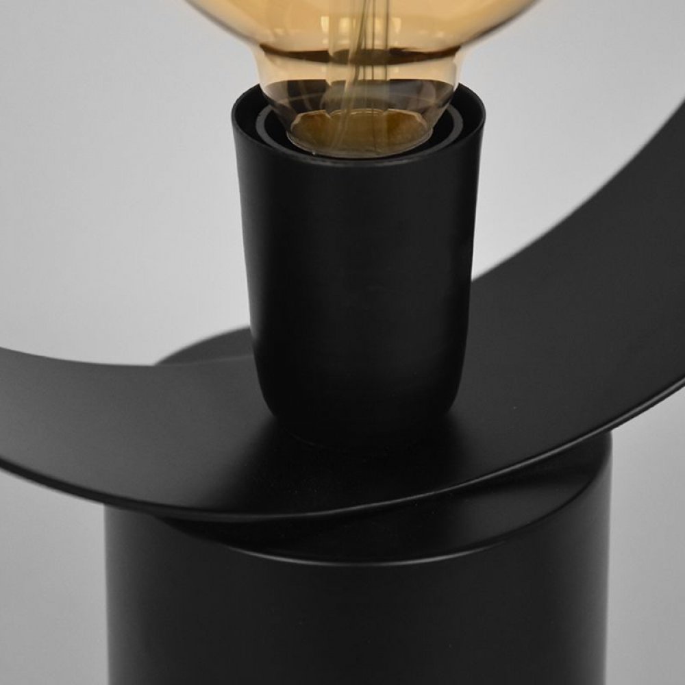 Table lamp Ray 26x10x40 cm black metal