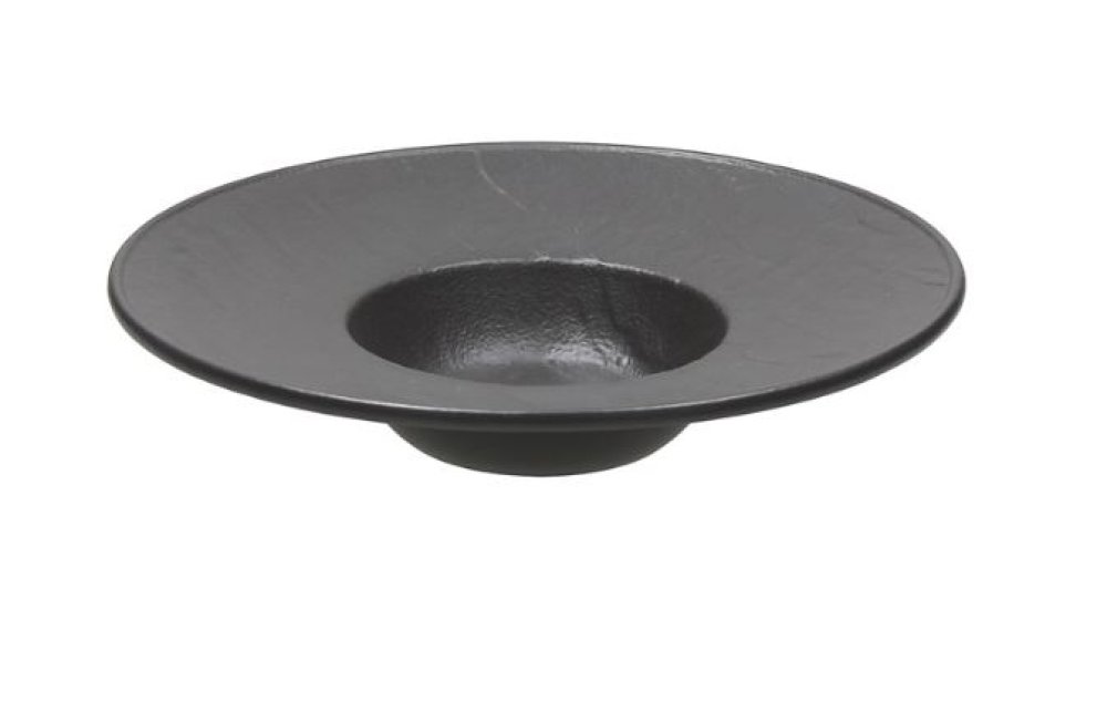 Πιάτο ζυμαρικων Gourmet Tognana Vulcania Μάυρο, Ø27xH 5.5cm, 280cc, 6 σετ