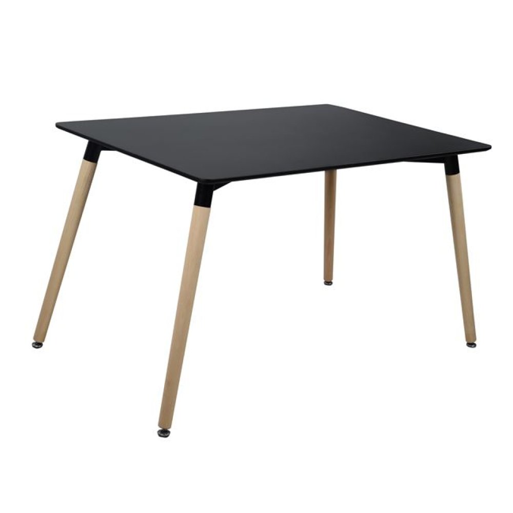 Rechteckiger schwarzer Tisch 120x80x73H cm
