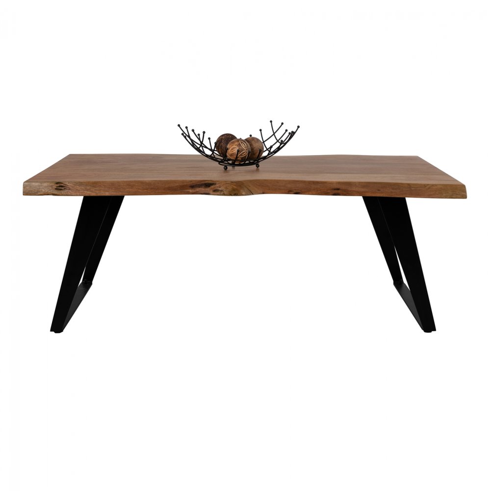 Couchtisch Alicia Eichenholz massiv 118x59x47 cm