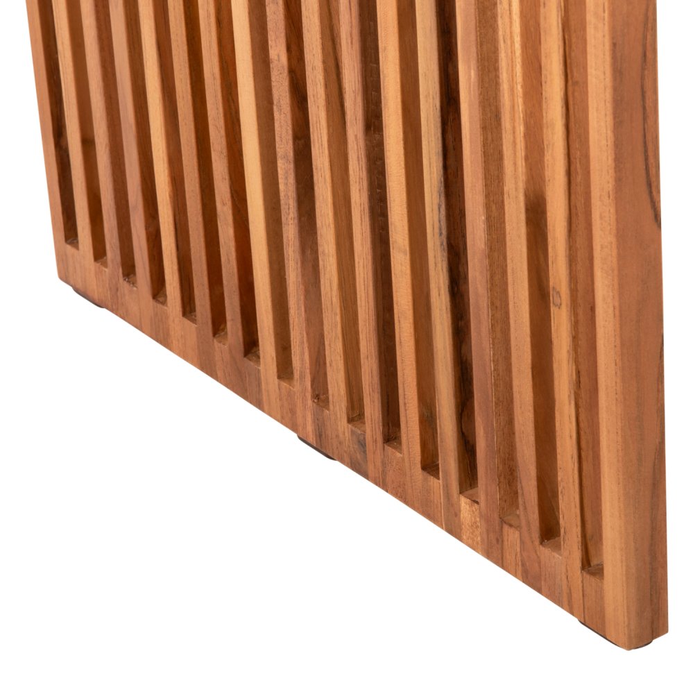 COUCHTISCH NYA TEAKHOLZ IN NATURFARBE 1STÜCK 100x50x45H cm
