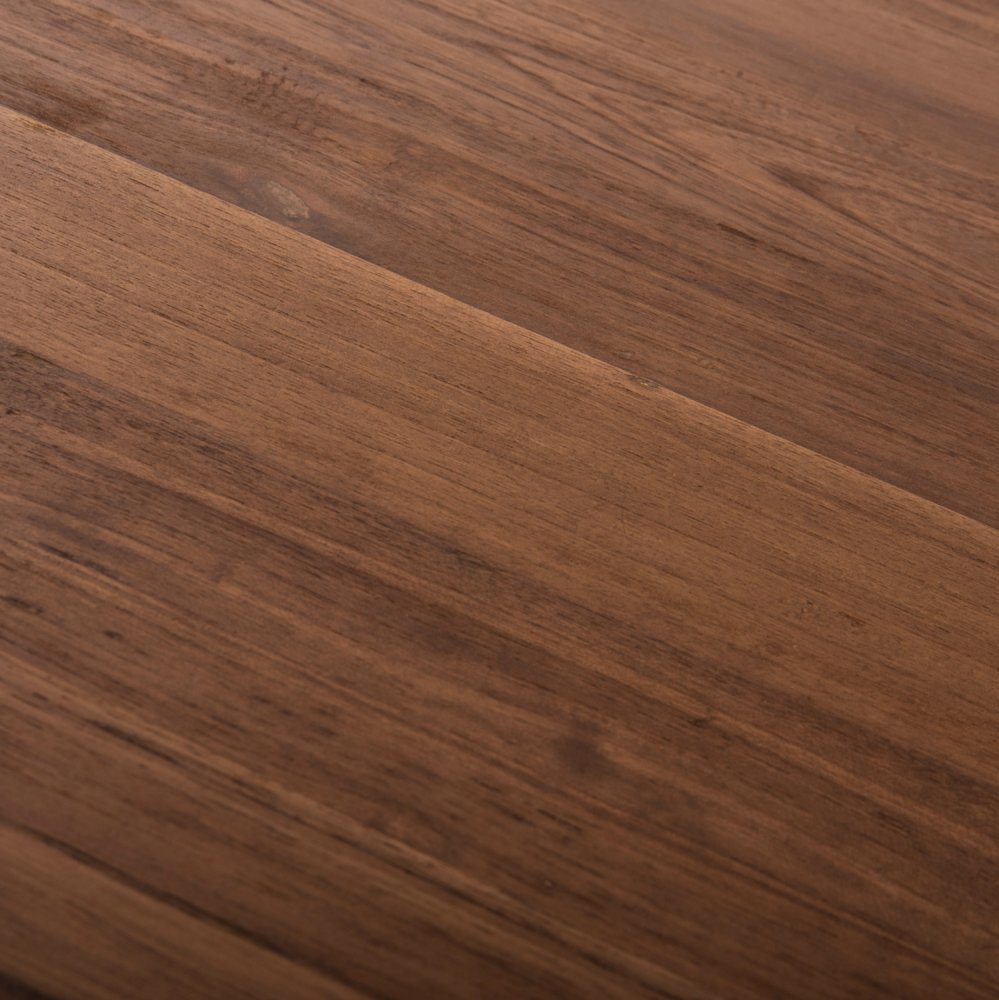 COUCHTISCH RUND MASSIVES MINDIHOLZ-NATÜRLICH Φ80X45H cm