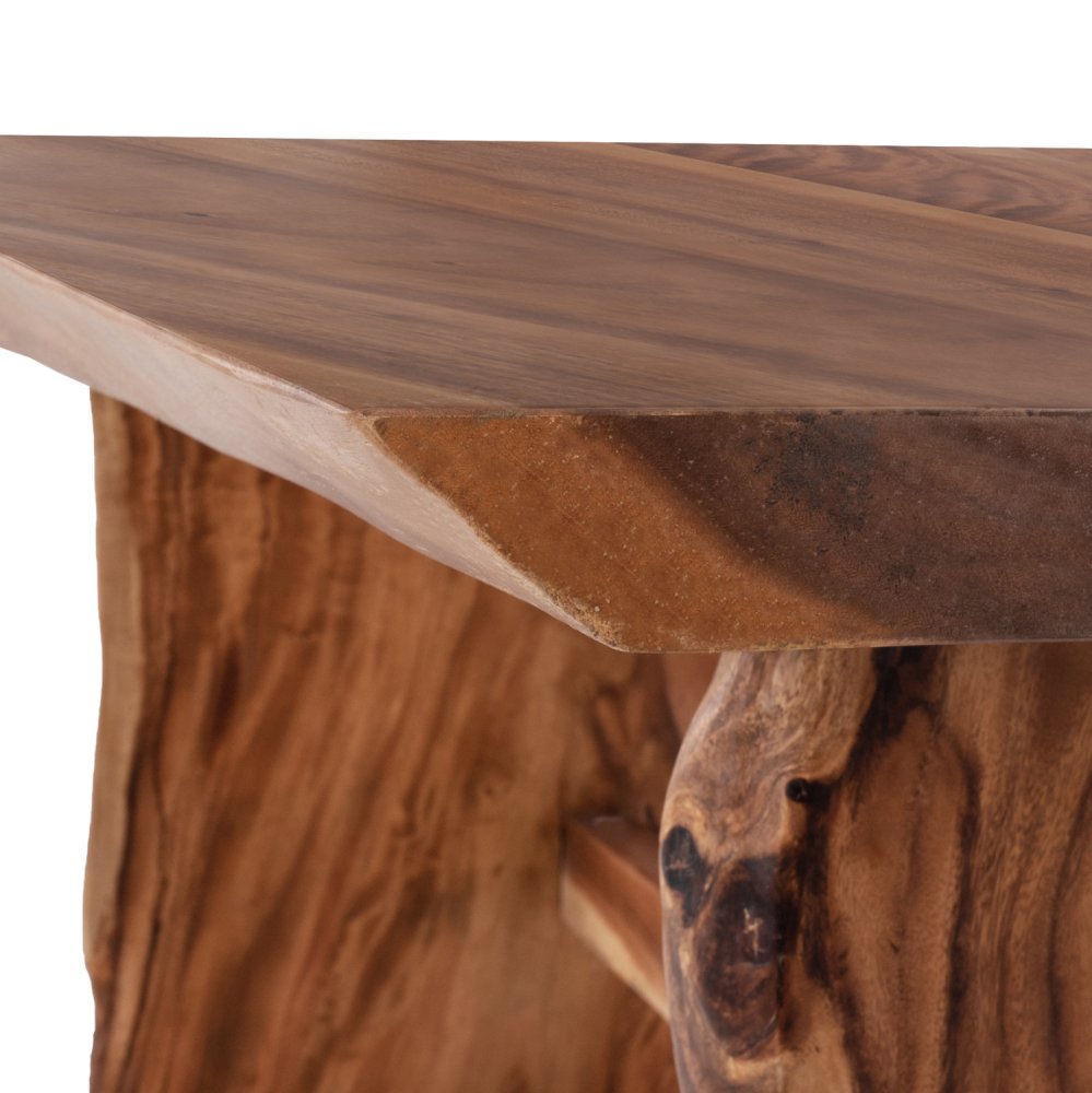 ULYSES ESSTISCH MASSIVES SUARHOLZ IN NATÜRLICHER DICKE 9 cm 300 x 100 x 78 cm