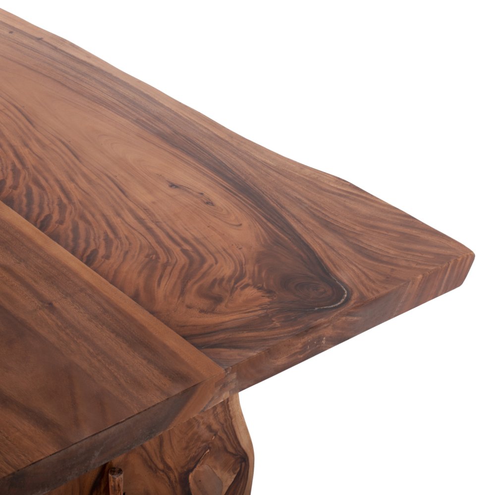 ULYSES ESSTISCH MASSIVES SUARHOLZ IN NATÜRLICHER DICKE 9 cm 300 x 100 x 78 cm