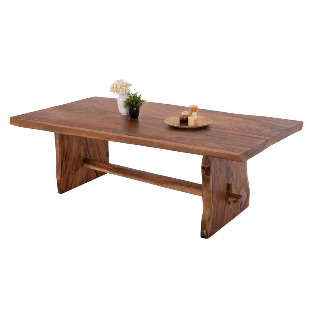 ULYSES ESSTISCH MASSIVES SUARHOLZ IN NATÜRLICHER DICKE 9 cm 300 x 100 x 78 cm