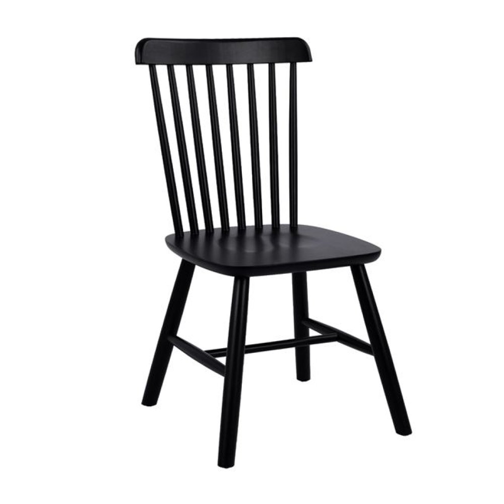 Holzstuhl Lucien in Schwarz 48x54x86 cm