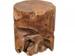 designer Hocker (handgefertigt) aus natürlichem Suar