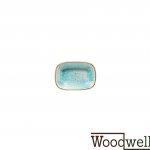 Rechteckige Teller "Bonna Aura Aqua" 12 cm 12 set