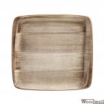 Quadratischer Teller "Bonna Aura Terrain"  - 32X30  6 Set