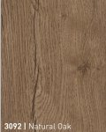 HPL-Tischplatte ,,Natural Oak“ in Holzoptik 80x80 cm, dicke 12mm