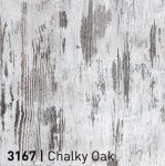 HPL-Tischplatte ,,Chalky Oak“ in Holzoptik 80x80 cm, dicke 12mm