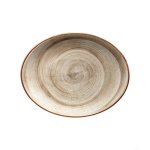 Ovaler Porzellanteller "Bonna Aura Terrain"31x24cm 6 set