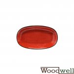 Oval Teller "Bonna Aura Passion" 24 cm 12 set