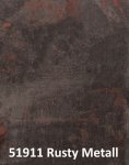 HPL-Tischplatte ,,Rusty Metall“ in Marmoroptik 120x70 cm, dicke 12mm