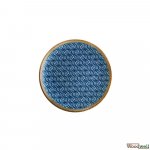 Bonna Calif weiß und blau mit Blumendesign 6 Set 30 cm