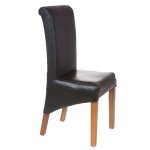 LEATHER dining chair