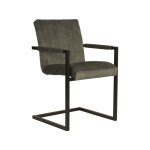 Dining room chair Milo 55x55x85 cm hunter's velvet