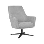 Sessel  "DOT" 76x75x90 cm Zinkgewebe | Schwarzes Metall