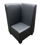 HIT Sitzecke in zeitlosem Design und Kunstlederbezug 900 mm