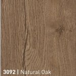 HPL- Tischplatte ,,Natural Oak“ in Holzfarben 60x60 cm, dicke 12mm