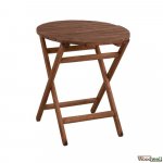 Limnos outdoor table made of solid wood
