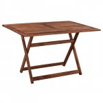 Outdoor table Naxos made of solid wood