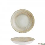 6 er Set Bonna Patera tiefe Porzellansalatschale 25cm-1300cc beige