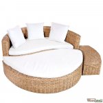 Samson Lounge-Set 4 Stk aus Abaka