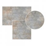 Tischplatte "Topalit Zinc" Ø80cm 26-34 mm Stärke - Hoch komprimiertes gepresstes Holz