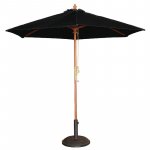 Round parasol (BLACK) 3 meters