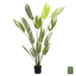 DEKORATIVE SYNTHETISCHE PFLANZE IM TOPF CALATHEA 140Hcm