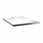 Tischplatte "Topalit Classic Line" in Weiß 80x80 cm 3,4cm Stärke