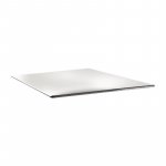 Tischplatte "Topalit Smartline" in Weiß 70x70 cm 1,9cm Stärke