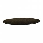Tischplatte "Topalit Smartline" in Zypern Metall Ø80 cm 1,9cm Stärke