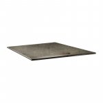 Tischplatte "Topalit Smartline" in Zement 70x70 cm 1,9cm Stärke