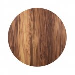HPL Tischplatte Ø 60x1,5 Holzoptik