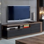 Konsolentisch Ryker Walnuss Grau 161,5x46,7x52,3 cm