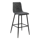 Barhocker Metall grau