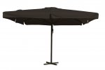 Sonnenschirm ,,Fidschi“ in Schwarz 5000 x 5000 mm