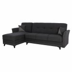 ECKSOFA "JOSH" IN DUNKELGRAU 270x152x95 cm