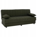 SCHLAFSOFA "ANDRI" 3-SITZER OLIVGRÜN 180x72x77 cm