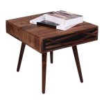 Nachttisch Joleen aus Holz 50 x 50 x 50 cm