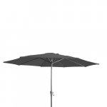 Parasol "Pisa" in grey - ø300 made of polyester and aluminum