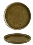 Flacher Teller recycled "Bonna Terra Prints" 21cm 6 Set