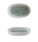 Ovaler Teller "Bonna Hygge Lunar Ocean Blue" 10cm 12 Set