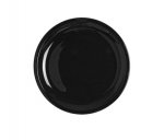 Flacher Teller "Lukanda Slim" 25.5cm 6 Set Schwarz