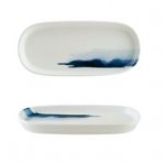 Ovaler Teller "Bonna Blue Wave" 10cm 12 set