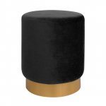 LEVY STONE MADE OF BLACK VELVET 35x42 cm.